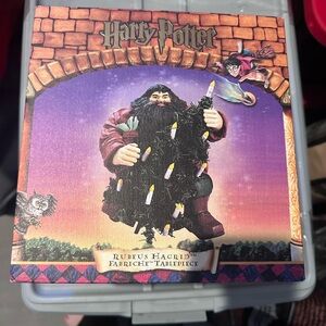 Harry Potter Rubeus Hagrid Figurine Box -Limited edition Christmas candles